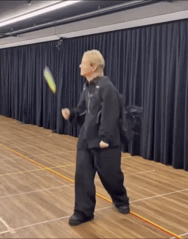 Badminton Racket GIF
