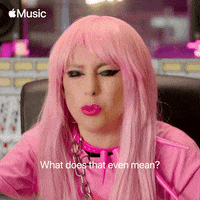 Lady Gaga What GIF by Apple Music