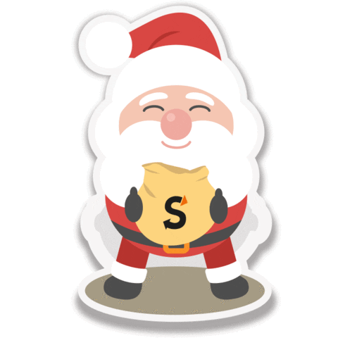 Feliz Caja Sticker by Simpack Envios