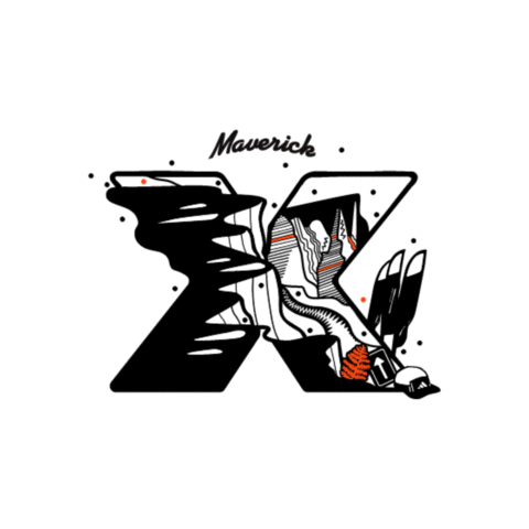 Maverick Race Sticker