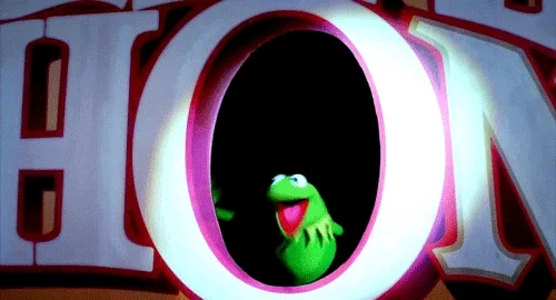 kermit the frog muppets GIF