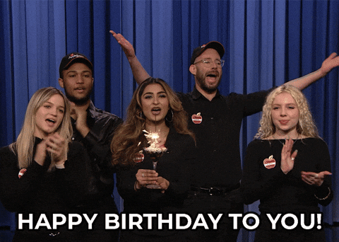 Celebrate Happy Birthday GIF by The Tonight Show Starring Jimmy Fallon