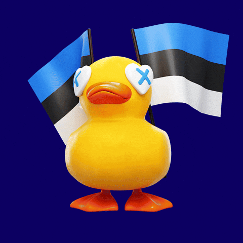Duck Flags GIF