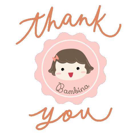 Thanks Sticker by bambinaph for iOS & Android