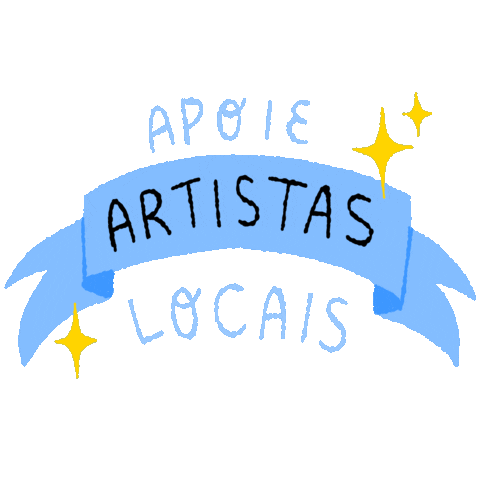 Support Artista Sticker by Papoulas Douradas