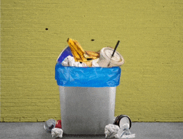 Trash Can Nft GIF by SuperRareBears