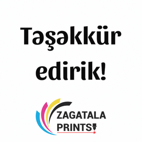 Tesekkur GIF by Zagatala Prints