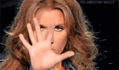 celine dion view GIF