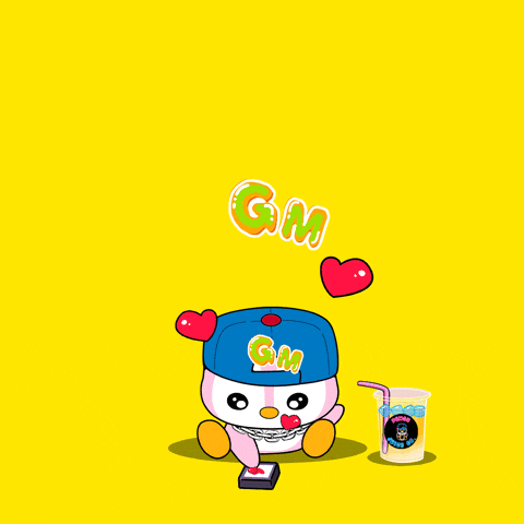 I Love You Hearts GIF by Pengu Juice Co.