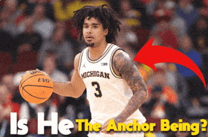 Michigan Basketball Goat GIF