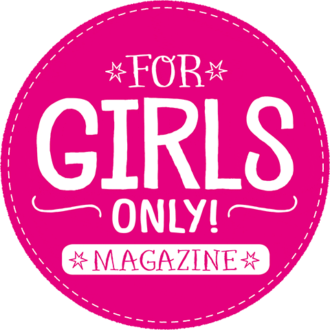 For Girls Only magazine Sticker