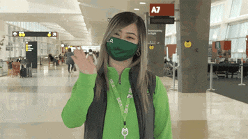 Wave Reaction GIF by Seattle-Tacoma International Airport