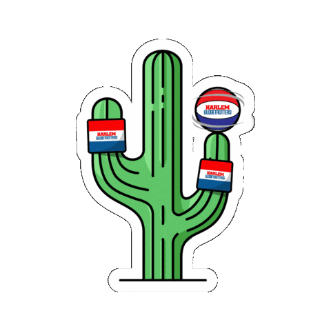 Cactus Harlem Sticker by Mortgage Matchup Center