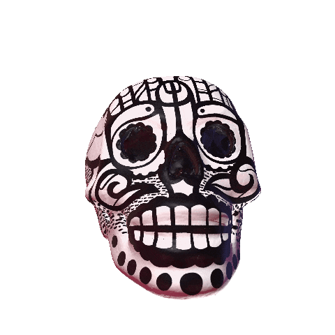 Skull Calavera Sticker