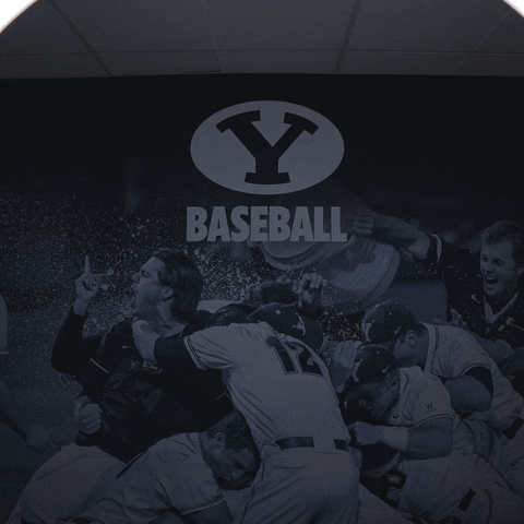 Sport Baseball GIF by BYU Cougars