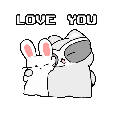 Love You Sticker