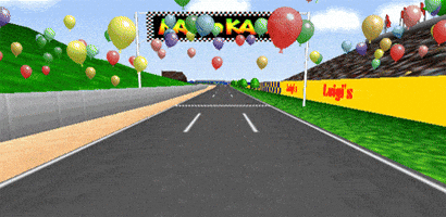 Mario Kart N64 GIF
