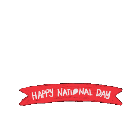 National Day Sticker by Singapore Global Network
