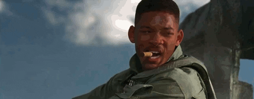 Image result for will smith cigar gif