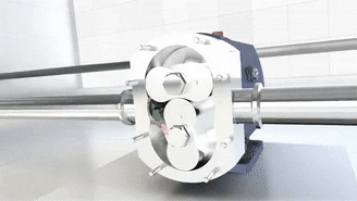 how pump mechanical works lobe GIF