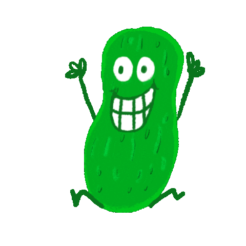 Pickle Dancing Sticker