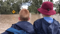 Children Boated to School Amid Severe Flooding in Gunnedah, New South Wales