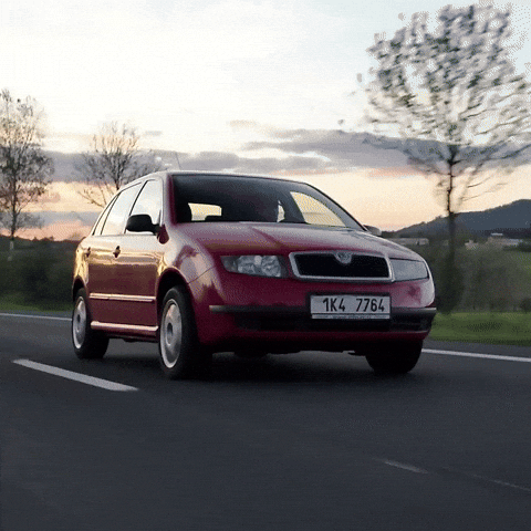 Skoda Fabia GIF