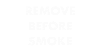 Smoke Remove Sticker