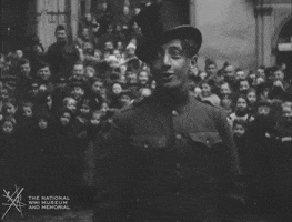 NationalWWIMuseum black and white actor military silent film GIF