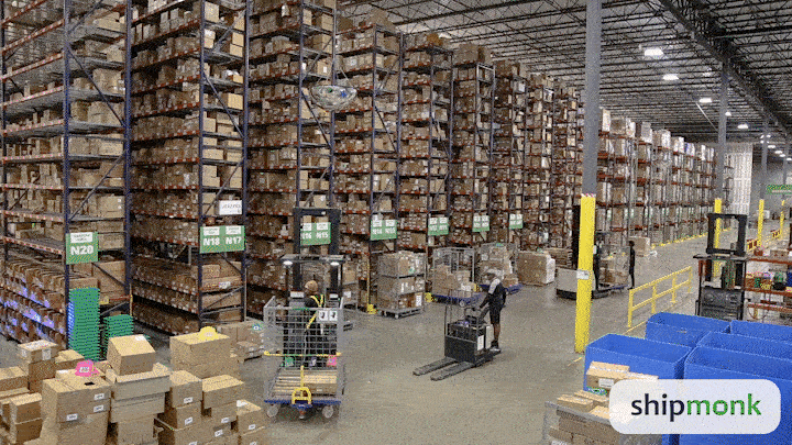 warehouse meaning, definitions, synonyms