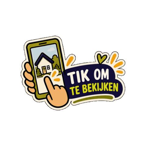 Taptosee Sticker by StinseMaat makelaardij