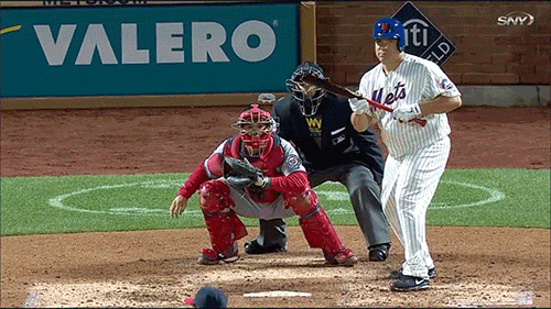 Image result for bartolo colon swing and miss gif