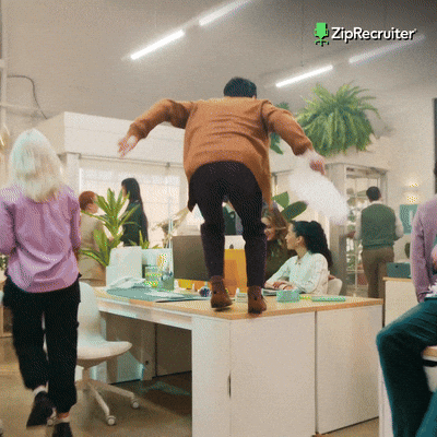 Happy We Did It GIF by ZipRecruiter