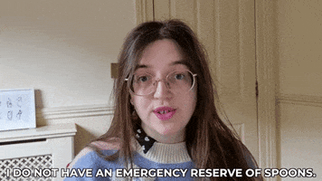 Tired Chronic Fatigue Syndrome GIF by HannahWitton