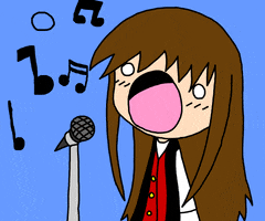 singer singing GIF