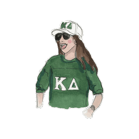 Bid Day Sticker by Kappa Delta