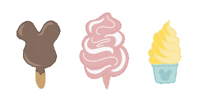 Disney Icecream Sticker