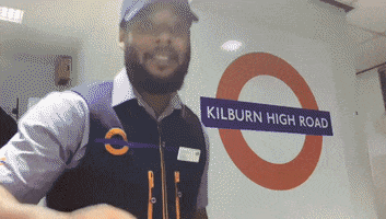 Kilburn High Road Love GIF by Transport for London