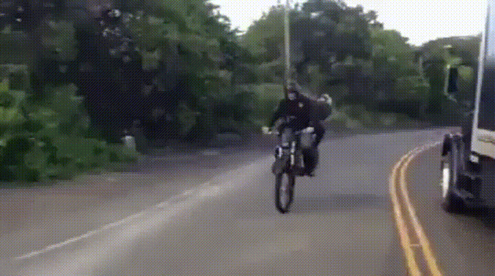 stunt motorbike GIF