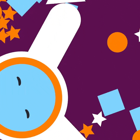 kunichang kaleidoscope laundry space rabbit spacerabbit GIF