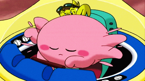 New trending GIF tagged nintendo working kirby typing… | Trending Gifs