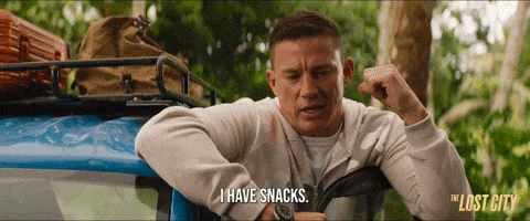Channing Tatum Food GIF by The Lost City
