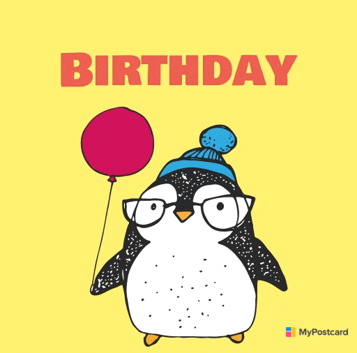Happy Birthday Penguin GIFs Get the best GIF on GIPHY