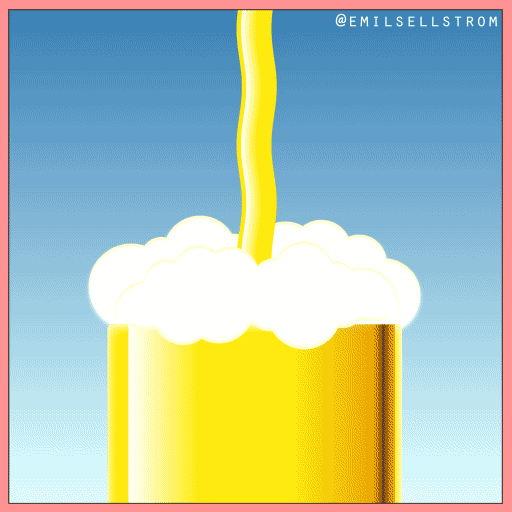 Drinking Beer Animated Gif