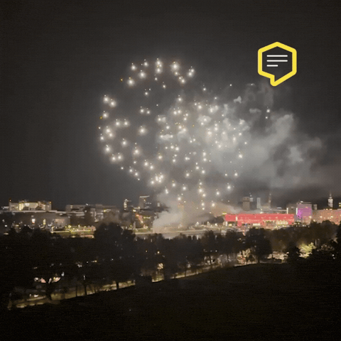 Fireworks Austria GIF by Linz News