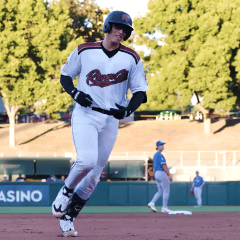 Celebration Baseball GIF by Sacramento River Cats