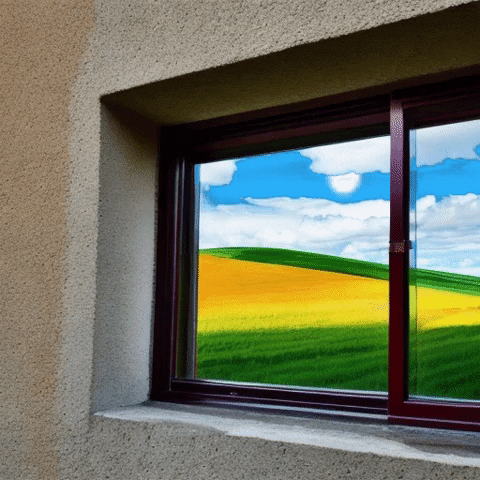 Windows Hills GIF by Andre Yaniv
