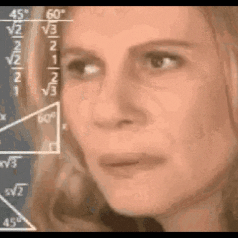 Math Lady Meme Confused Thinking Black Woman GIF