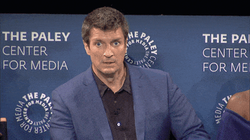 Tired Nathan Fillion GIF by The Paley Center for Media