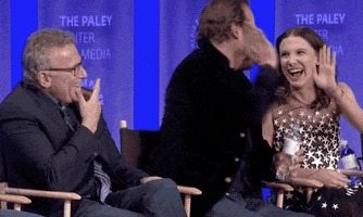 high five stranger things GIF by The Paley Center for Media